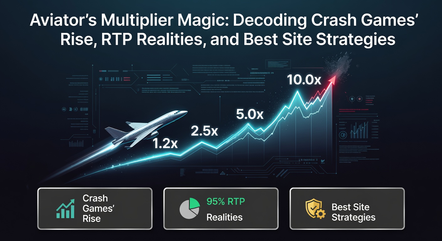 Vibrant digital illustration of a red plane ascending with glowing multiplier trails against a dark sky, symbolizing the thrill of Aviator crash games