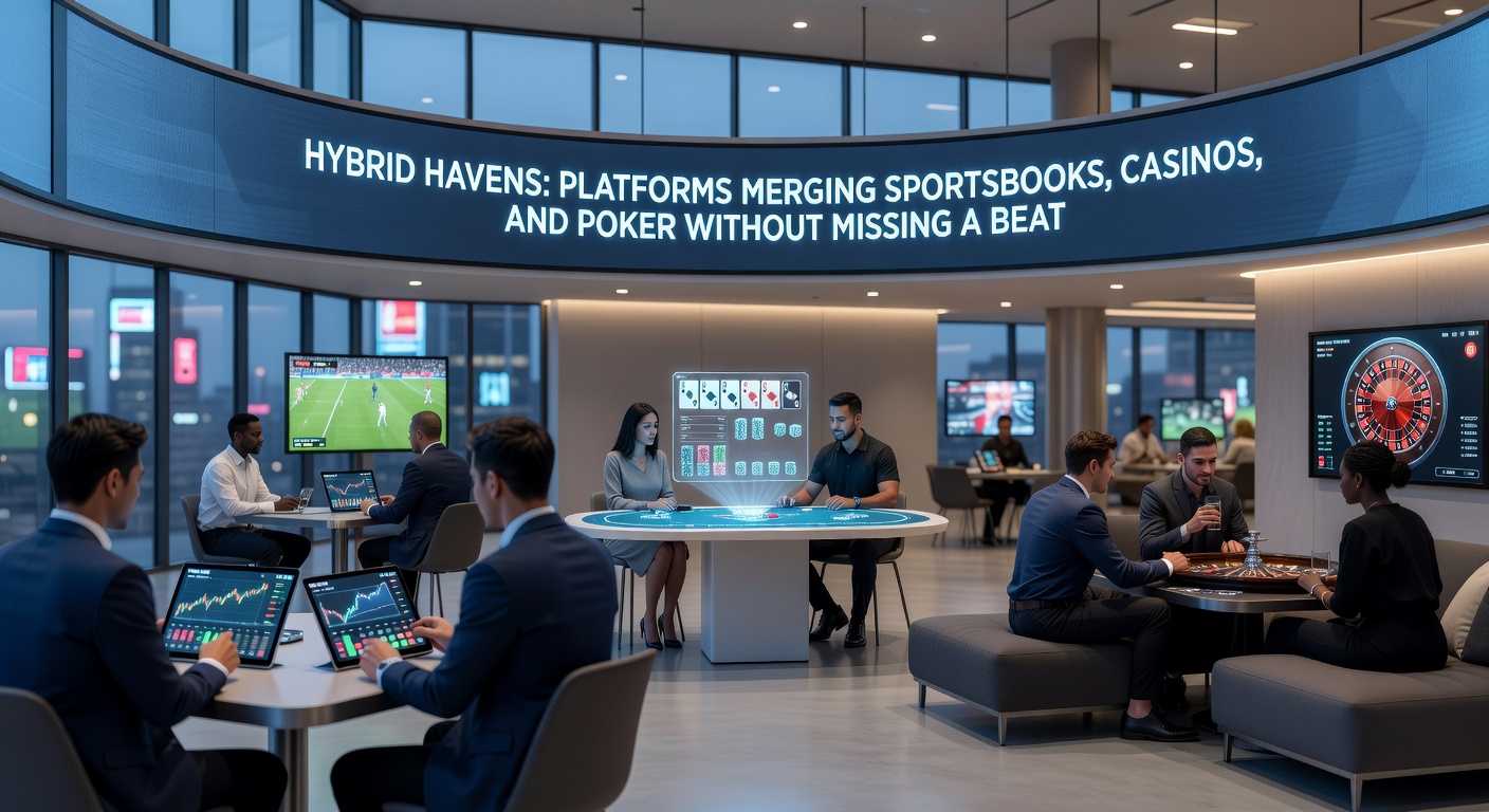 Close-up of bonus promotions on a hybrid site, highlighting shared rewards across sports betting, slots, and poker variants
