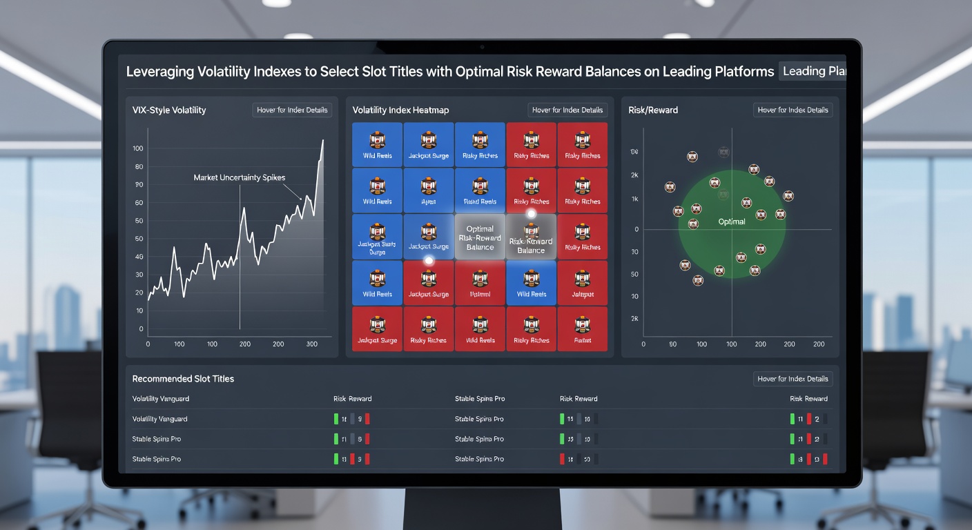 Player reviewing slot volatility ratings on a tablet next to a live casino dashboard